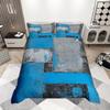 Homewish Grunge Ombre Duvet Cover Set 2pcs/3pcs, Watercolor Oil Painting Bedding, Modern Abstract Minimalist Quilt Cover Set