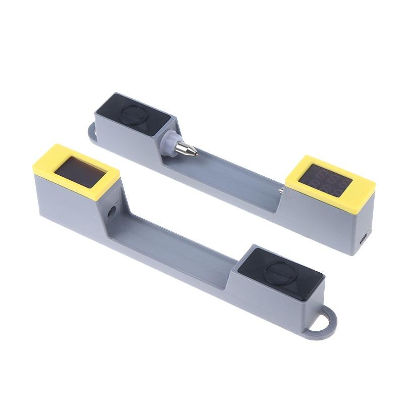 Tester de rezistență internă Vr452 DC 4-12V Afișaj digital dublu de 0,56 inci Tester de tensiune și rezistență internă a bateriei