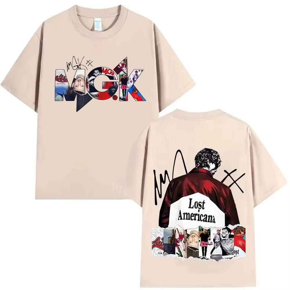 Limited Rap Machine Gun Kelly Tour New Album T Shirt Mans Clothing Hip Hop Streetwear Pop Music Short Sleeve Top Unisex