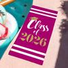 Graduation Season Class of 2026 Towel Soft Pool Gift For Travel Gym Shower Camping Quick Dry Sports Large Beach Towels
