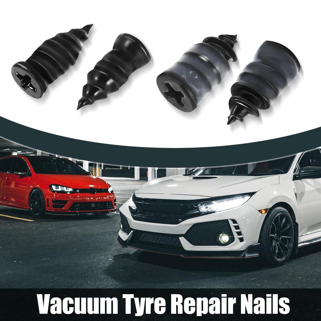 X AUTOHAUX Tire Repair Rubber Nail Puncture Repair Kit Tire Puncture Nail Quick Patch