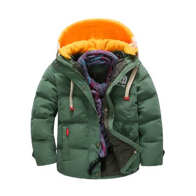 Winter Children's Down Jacket Thickened Large Size Children's Cotton-padded Down Jacket