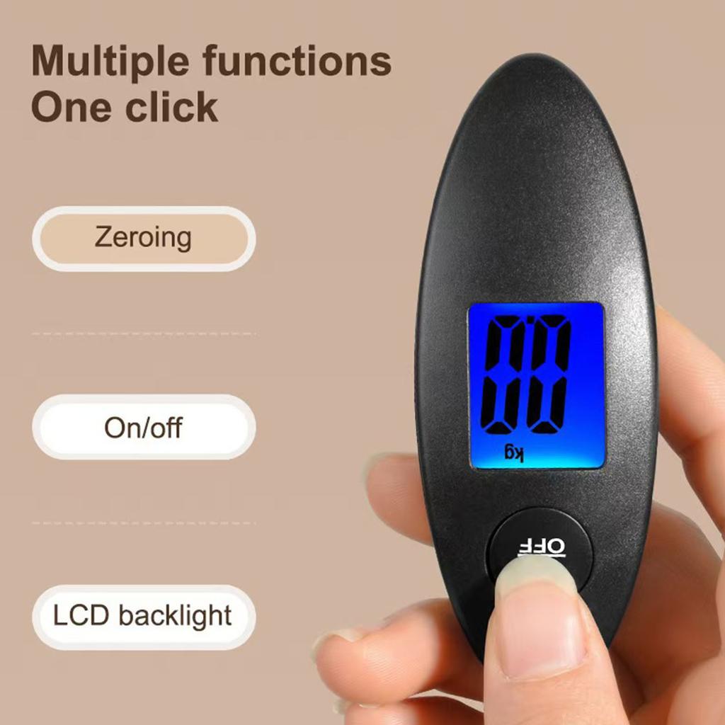 Portable 40kg Luggage Scale for Home Use with High Precision Sensor and Easy To Read LCD Display Home Use Baggage Scale