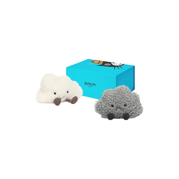 

JELLYCAT Fun Items Collection Weather Partner Box Soothing Dolls Plush Doll 18cm Height In Sitting Posture BUN260237