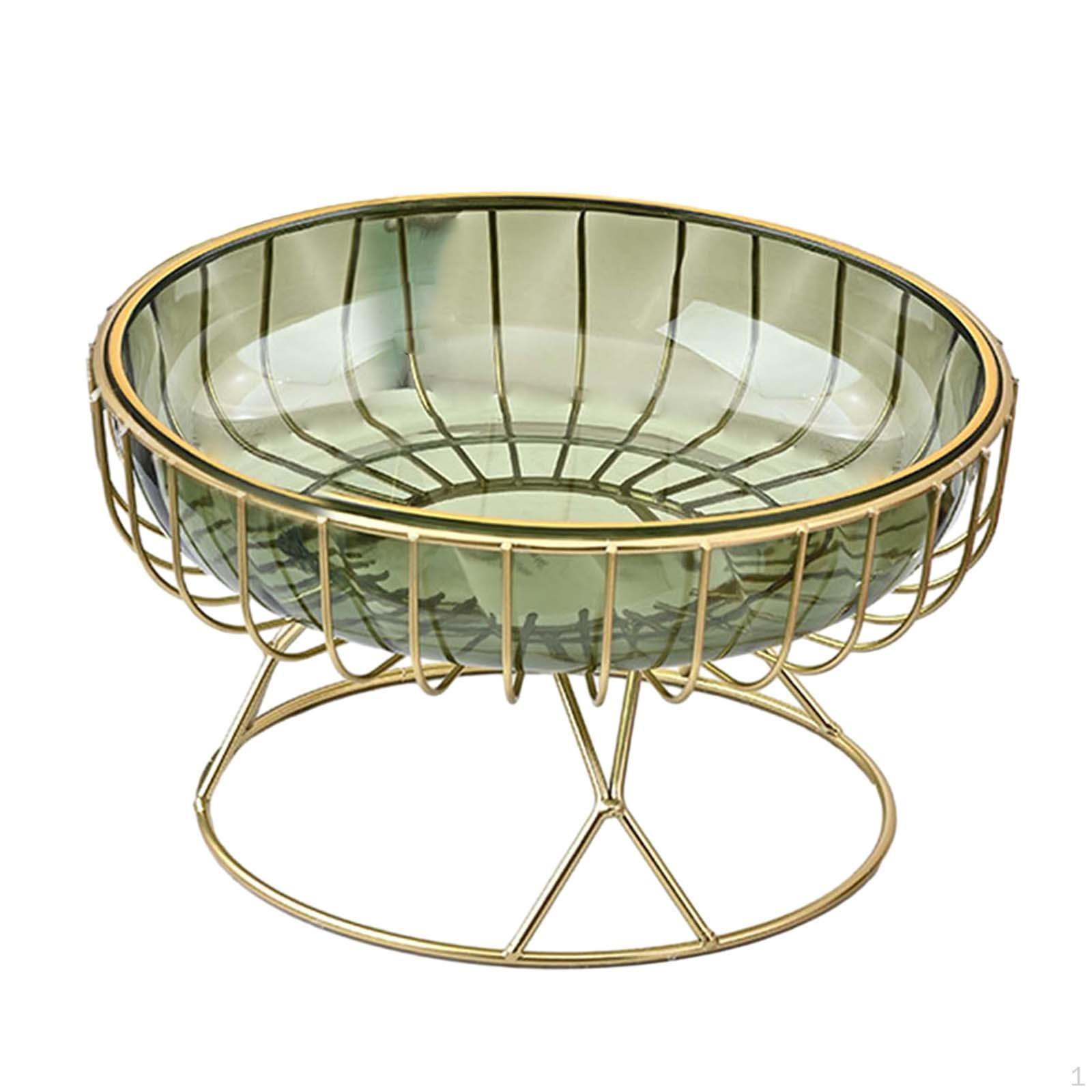 

Элегантный держатель для фруктов из металлической проволоки для декора кухонного стола Green M