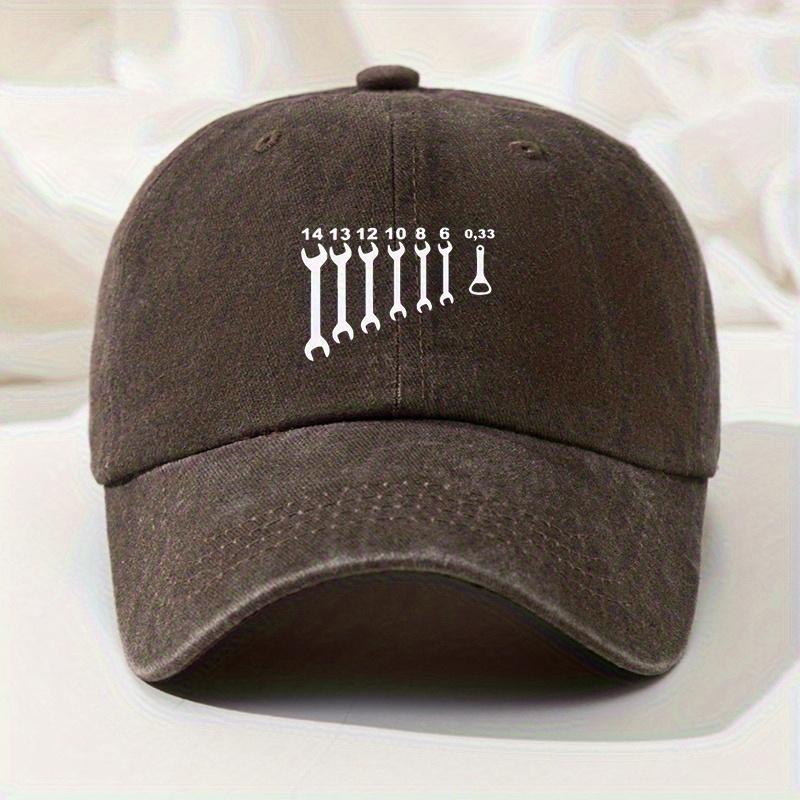 Fashionable Retro Washed Baseball Cap Adjustable Casual Hat Curved Brim Baseball Cap