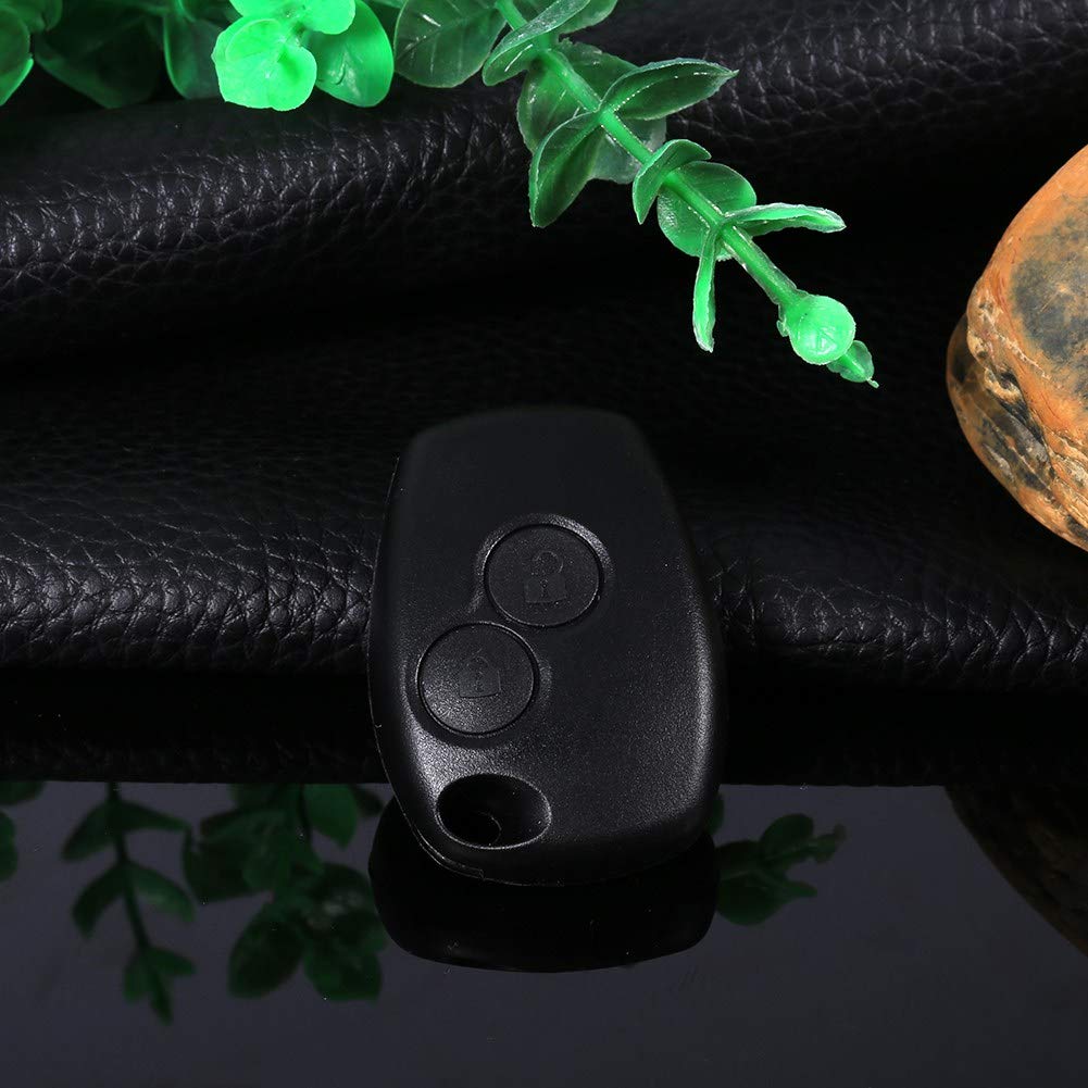 Einfach zu installierende Schlüsselschale, langlebiges schwarzes Schlüsselgehäuse, Renault Modus Automotive Renault Kangoo Modus