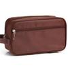 Trousse de toilette imperméable à double couche pour hommes et femmes - Organisateur de maquillage de voyage grande capacité