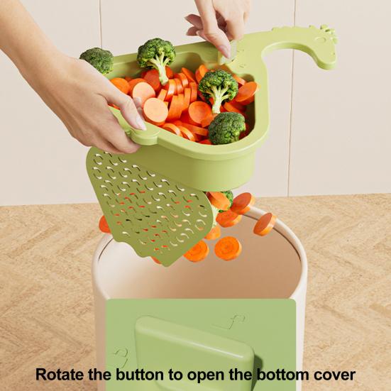 Sink Drain Basket Strong Load-bearing Universal Simple Installation Kitchen Sink Triangle Storage Rack