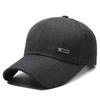 Casual and versatile business-style baseball cap for men, perfect for outdoor sun protection and fishing
