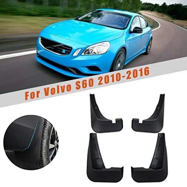 Car Mudguards For VOLVO S60 2010 2012 2013 2014 2015 2016 Car Splash Guards Mud Flaps Accessories Front and Rear Set of 4PCS