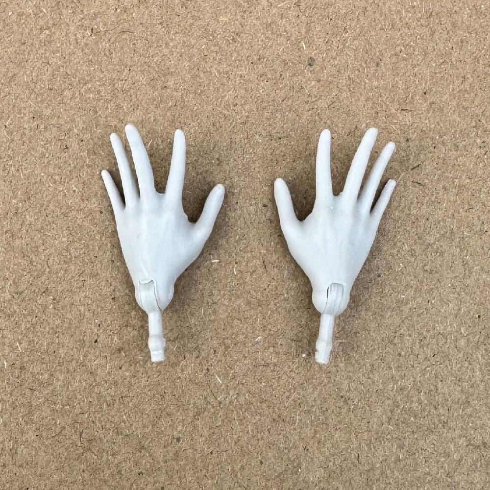 1/6 Original Monster Doll Replacement Hands And Arms White Brown Beige Green Blue Skin Tone Toys DIY Accessories