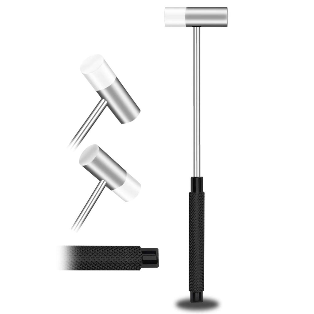 Mini Zoll Handwerk und Schmuck Multifunktionshammer Reparatur Handwerkzeug für und Musikinstrumente Doppelkopfhammer, 7-3/5 Lang, Doppelseitiger Hammer,