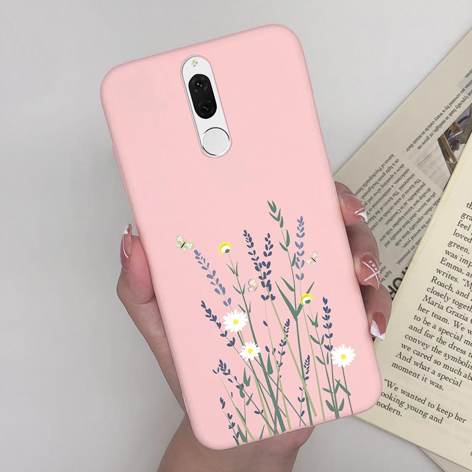 For Huawei Nova 2i Case Cute Candy Matte Soft Silicone Cover For Huawei Mate 10 Lite RNE-L21 RNE-L22 L23 Nova2i Phone Cases Capa