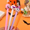 Cartoon Halloween Themed Gel Pens - 5/10/15/20 Pcs Cute Pumpkin/Bat/Ghost Shapes | Student Stationery & School Supplies Gift