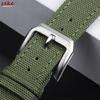 Nylon Canvas Watch Strap 20mm 21mm 22mm Band for IWC Pilot Waterproof Sports Watchband Cowhide Wrist Belt Men's Women's Bracelet