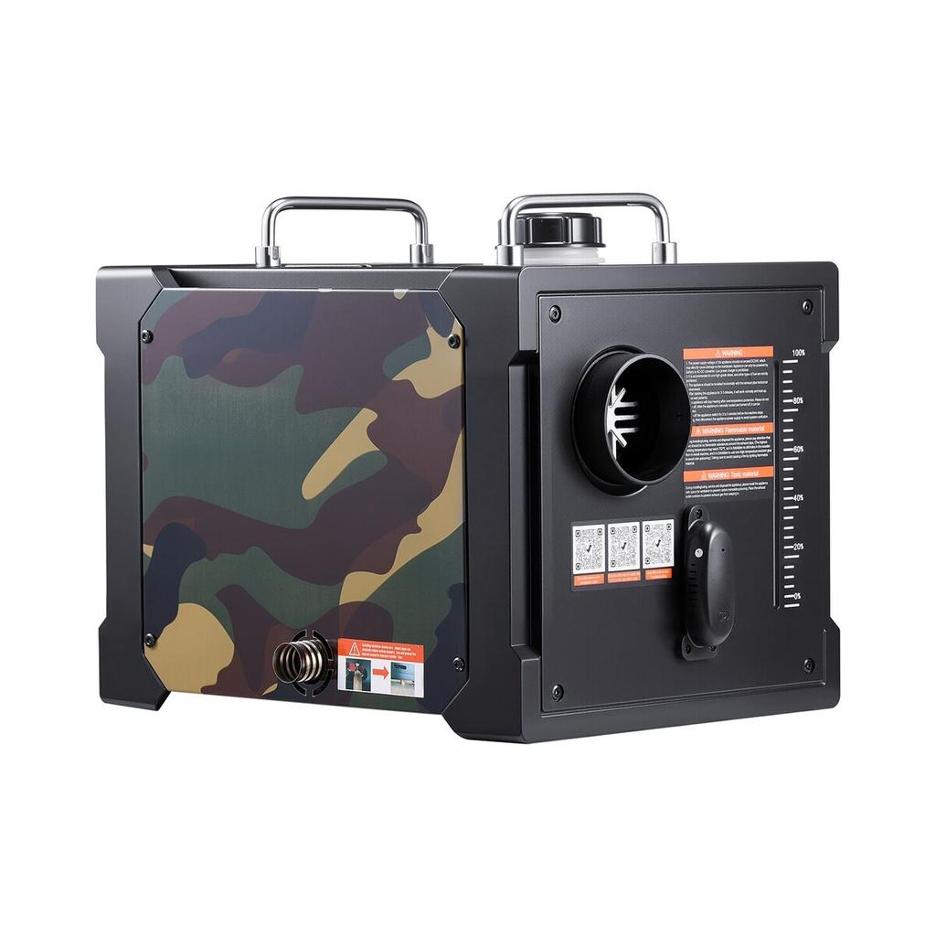 Dieselheizgerät, 8 kW, DC 12 V/24 V, All-in-One tragbares Diesel-Luftheizgerät mit Bluetooth-APP-Steuerung, Fernbedienung und LCD-Bildschirm, 7-Liter-Kraftstofftank für