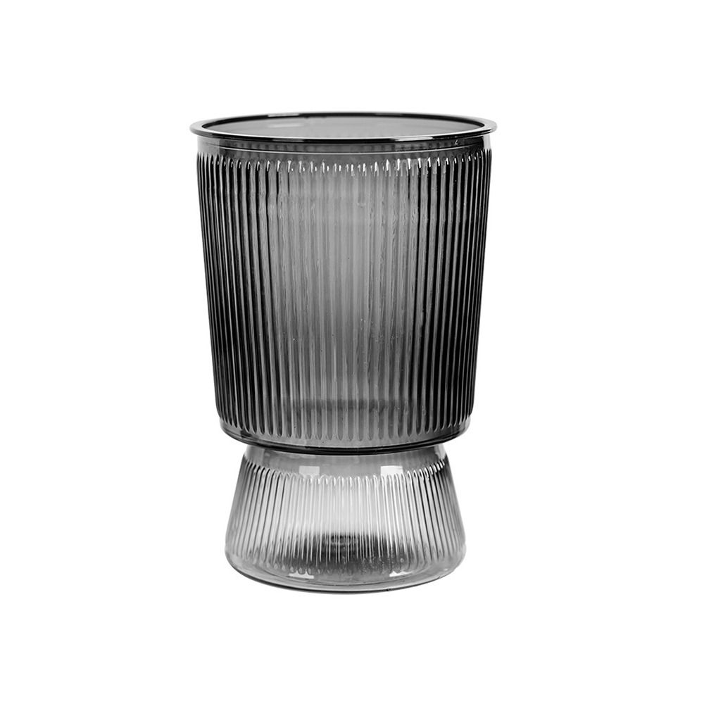 

Прозрачная ваза, бамбуковые горшки для посадки, самополивающиеся гидропонные специальные цветочные горшки, настольные 16x11cm