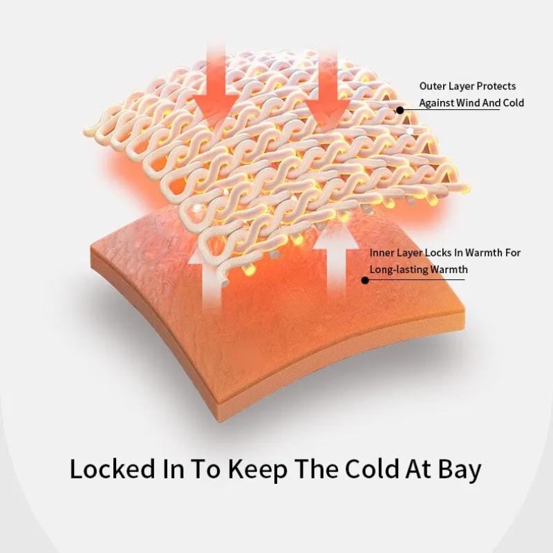 Zimowe Męskie Ocieplacze na Uszy Wyściełane i Pogrubione, Aby Zapobiec Zimnu i Wiatrowi, Ciepłe Nauszniki