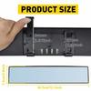 Car ide Panoramic Wide Angle Auto Rear View Mirror Glass 300mm No Blind Spot
