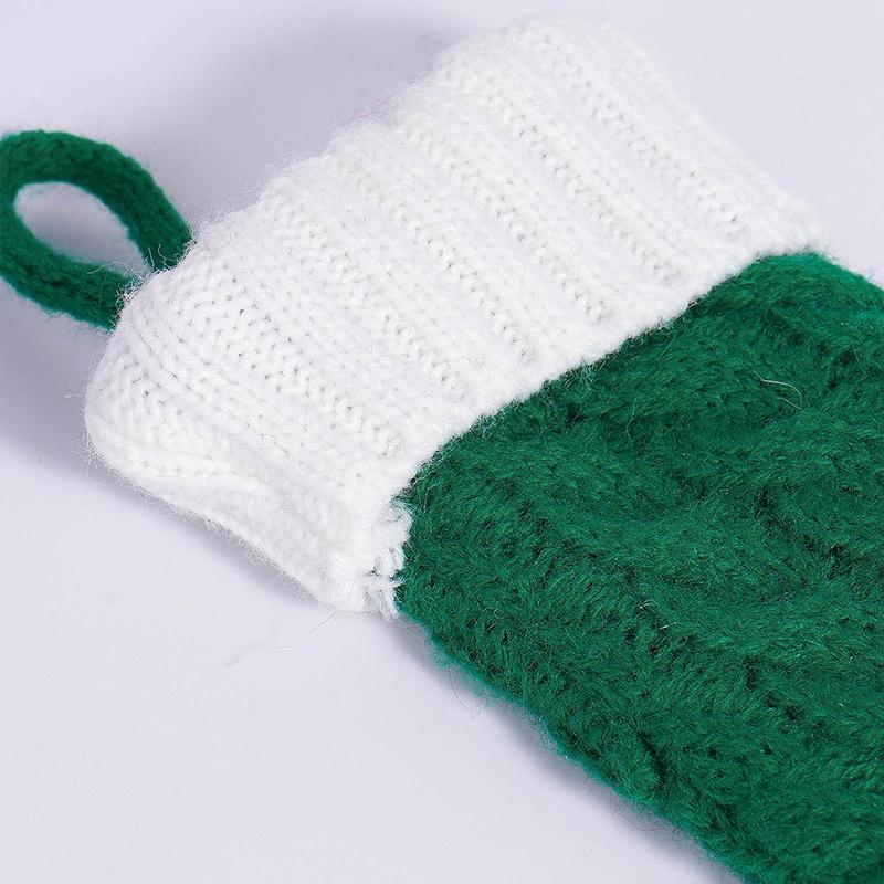 Christmas Cute Gift Stocking Christmas Tree Decoration Small Christmas Stocking Knife And Fork Set