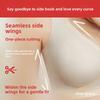 Seamless Nursing Bra, Glued Wireless Maternity Breastfeeding Bra, Sleepable Sports Underwear for Pregnant Women