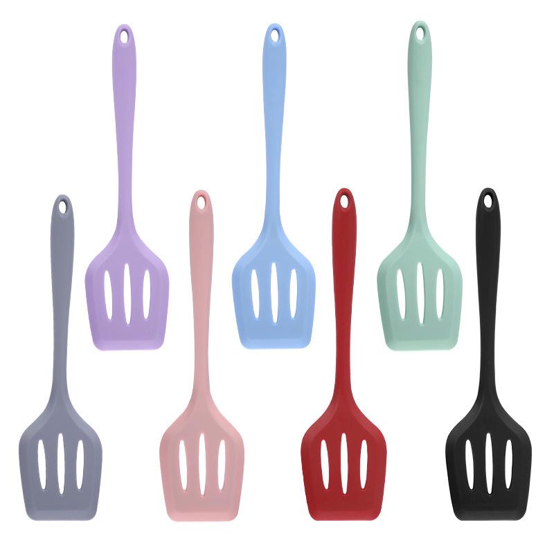 Silicone Cookware Set: Non-Stick Spatula, Ladle & Slotted Spoon with High Temperature Resistance