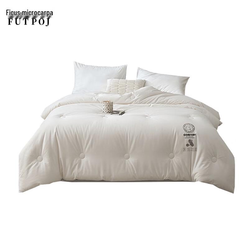 Fuoqie er Porong 100% Cotton Soy Fiber Blend Quilt 200x230см/оригинальный белый