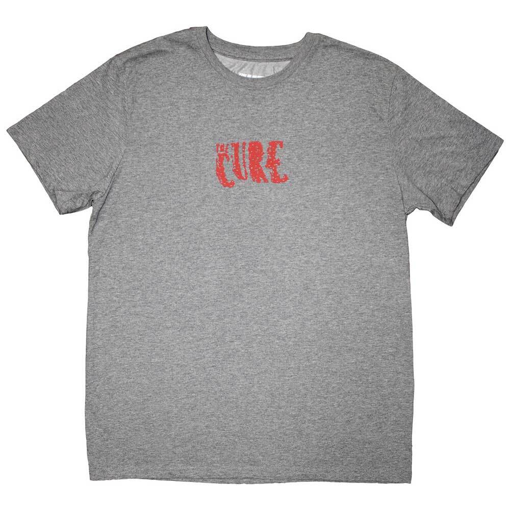The Cure Mini Logo T-Shirt Grey New XXL