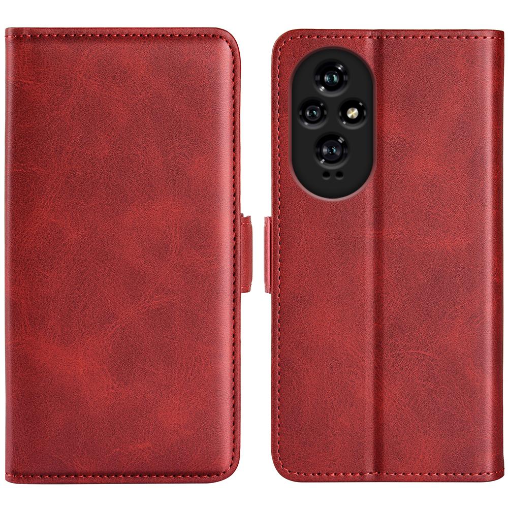 For Honor 200 5G Case PU Leather Stand Wallet Flip Phone Cover