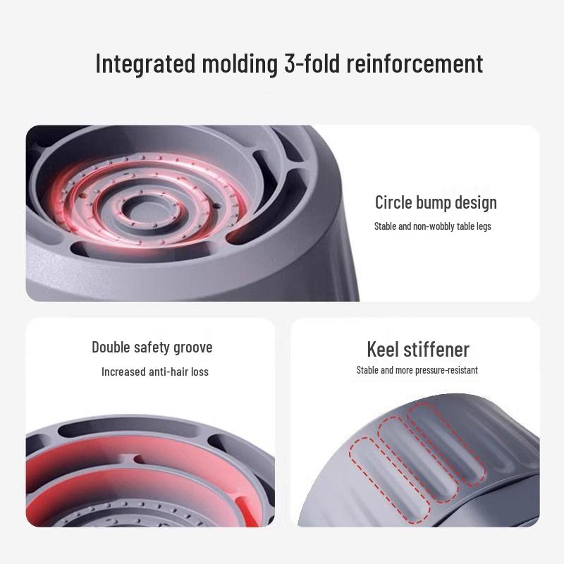 Universal Anti-Vibration Drum Washing Machine Stand with Lifting Support and Non-Slip Foot Pads