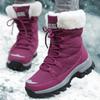 Outdoor Cotton Shoes with Thick Velvet and Oversized Cotton Boots, Fashionable Short Boots for Women, Snow Boots