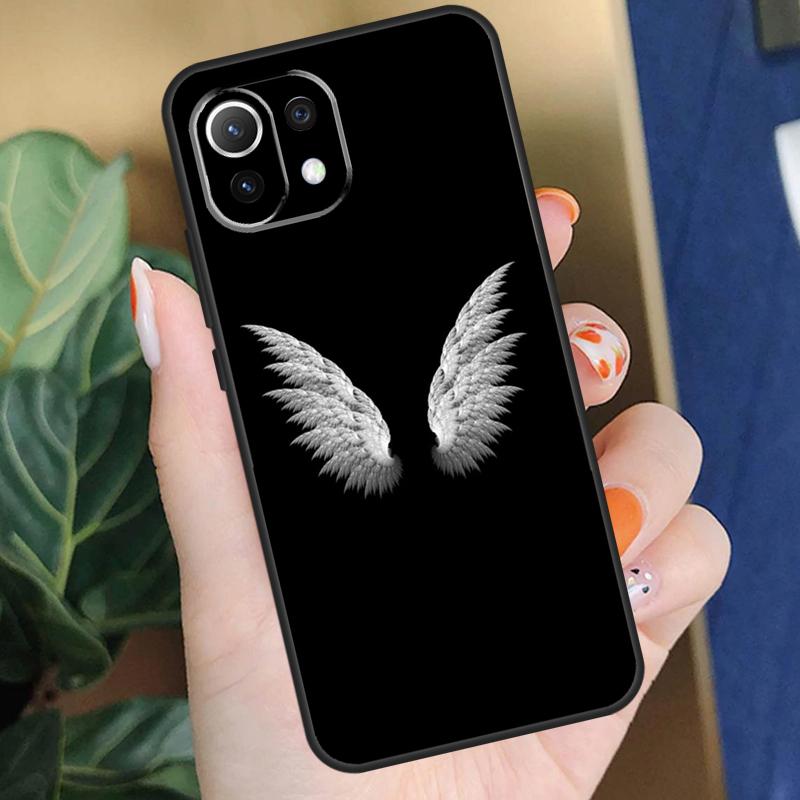 Fantasy Engel Meisje Vleugels Hoesje Voor Xiaomi 15 14 Ultra 13T 14T 15T Pro 17 Pro Max POCO X7 Pro X5 X6 F5 F6 F7 F8 Coque
