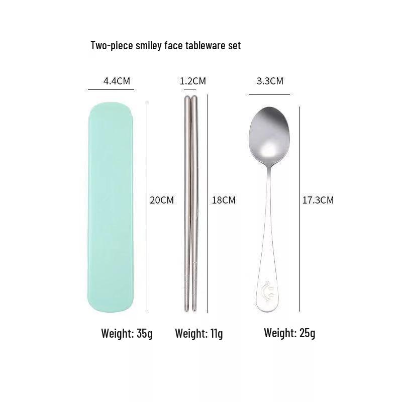 304 Stainless Steel Cutlery Set: Custom Logo Chopsticks, Spoon & Fork for Events