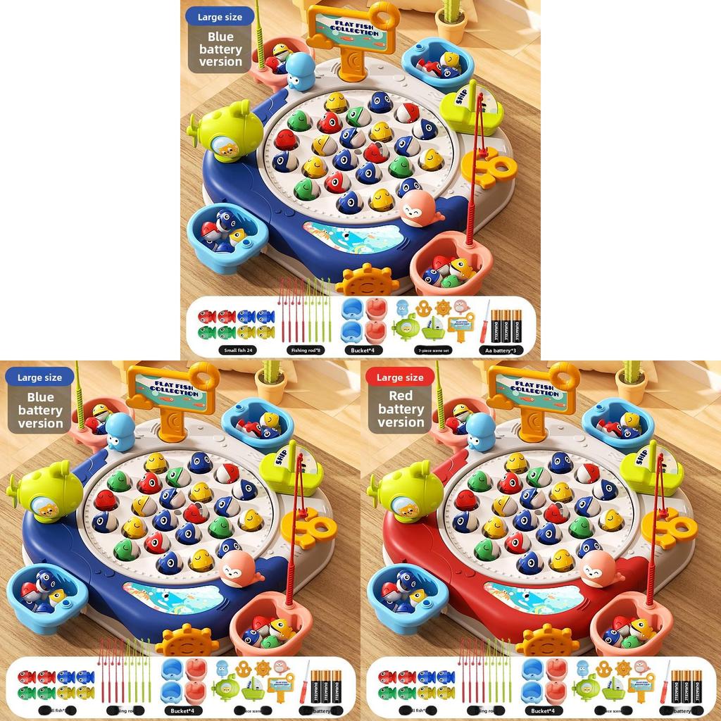 Magnetic Fishing Toy Set For Kids With Fish And Rods For Toddler Play And Parent Child Interaction