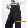 HSTYLE Women's High-Waisted Fleece Wide-Leg Casual Pants