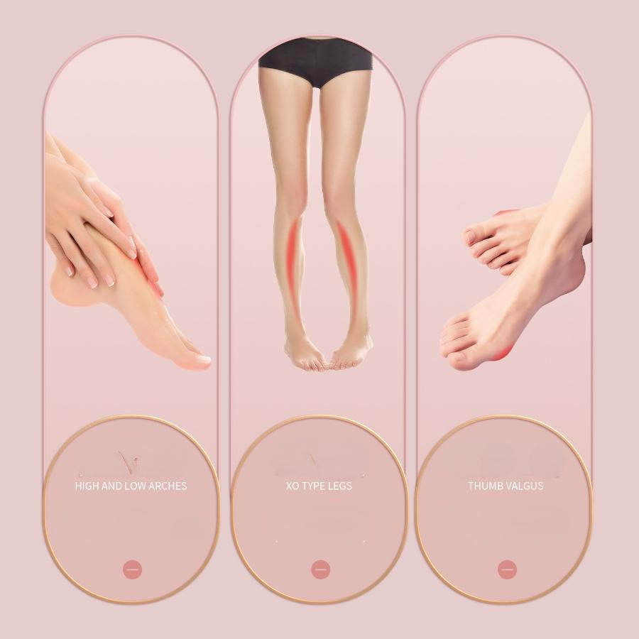 Spezialisierter Korrekturtrainer für das Fußgewölbe bei Plattfüßen, Orthese für Plattfüße, Zehenbalance-Trainer