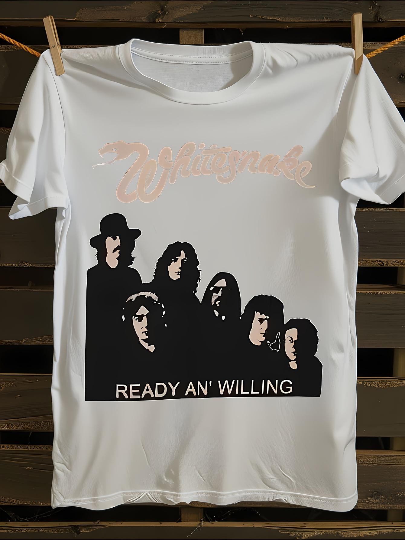 Whitesnake Deep Purple Logo Tshirt S