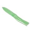 10 Pcs Squid Lure 30cm Silicone Lifelike Luminous Squid Skirt Fishing Bait with Hook Green