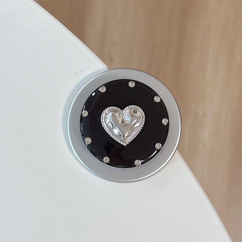 Korean Style Magnetic Phone Holder & Ring Stand for Desktop Drama Viewing