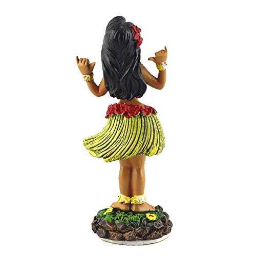 Dashboard Hula Doll Mini Hawaiian miscellaneous goods Souvenir Hula Girl American miscellaneous goods American miscellaneous goods "Shaka Girl" #40851
