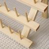 Foldable Sewing Thread Storage Rack 60 Spools Sewing Rack Organizer Wooden Thread Holder  Rings