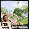 Portable Ceiling Fan Light Rechargeable Camping Fan with Remote Control Tent Fan for Outdoor Camping Dorm