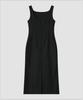 Deolil Boat Neck Wool Dress_Black