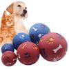 Interactive Ballgnawing Dog Rubber Rotate Leaky Food Balls Pet Durable Toys