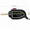 100w Portable Plastic Welding Repair Kit Mini Hot Melt Soldering Gun Essential Tool For Car Bumper Fender Kayak Pliers ( 200pcs Staples For Free)