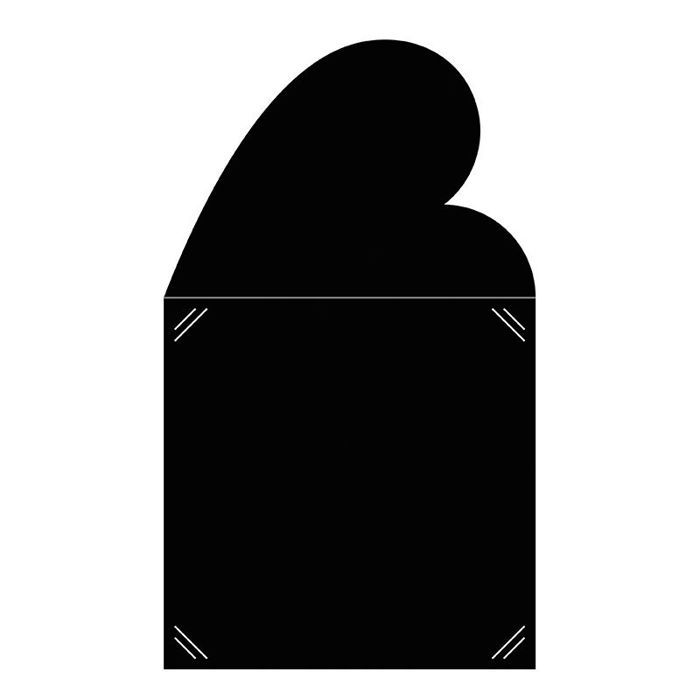 Outil de découpe et de gaufrage - ARTEMIO - Dies 'On se marie' - Carte carré cœur - Mixte - Adulte