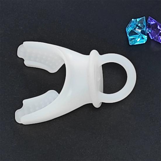 Portable Breathing Trainer with Finger Ring Adjustable Resistance Men Oral Muscles Exerciser Lung Capacity Abdominal Breathing Training Equipment