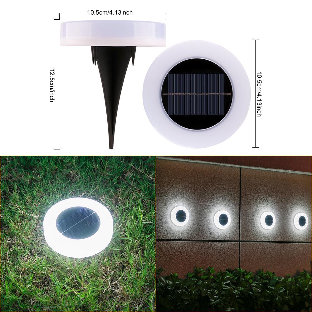 Rainproof Solar Ground Plug Light for Garden, Street, and Lawn Solar Underground Light