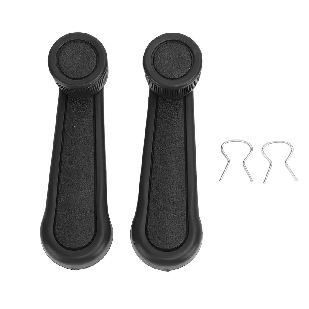 1 Pair Window Crank Handle 69260‑04020 Interior Window Crank Lever Set Gray for Hilux Land Cruiser Tercel Camry